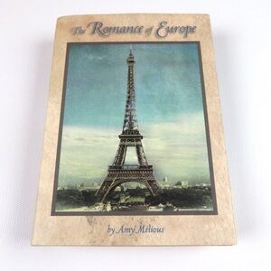 NEW- THE ROMANCE OF EUROPE, set of 16 blank notecards Paris France 4.75"X6.50"